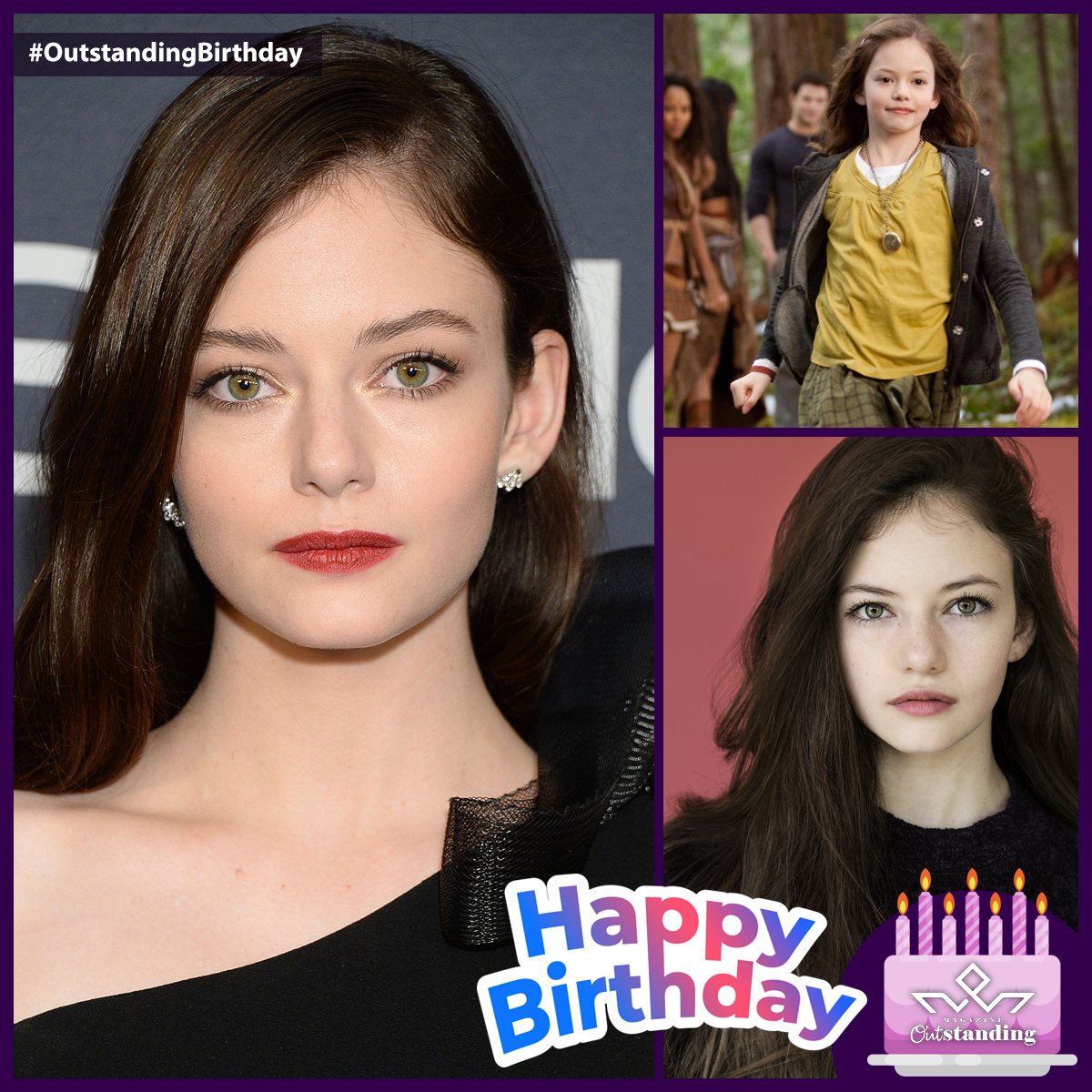 Outstandingmx's tweet photo. ¡Feliz cumpleaños, #MackenzieFoy!
Actriz y modelo estadounidense, conocida por interpretar a #RenesmeeCullen en '#TheTwilight y a la joven #MurphCooper en la épica '#Interstellar', de #ChristopherNolan.

#OutstandingBirthday #FelizCumpleaños #HappyBirthday https://t.co/Ptj2LWNYsD
