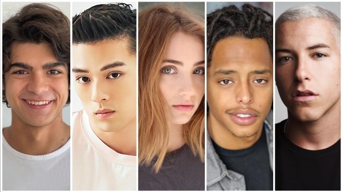 WatchmenID's tweet photo. Pengumuman cast "One Piece Live Action"-nya Netflix. 

Luffy, Zoro, Nami, Usopp, Sanji. 

📷 @Variety https://t.co/IZsPhNHBUY