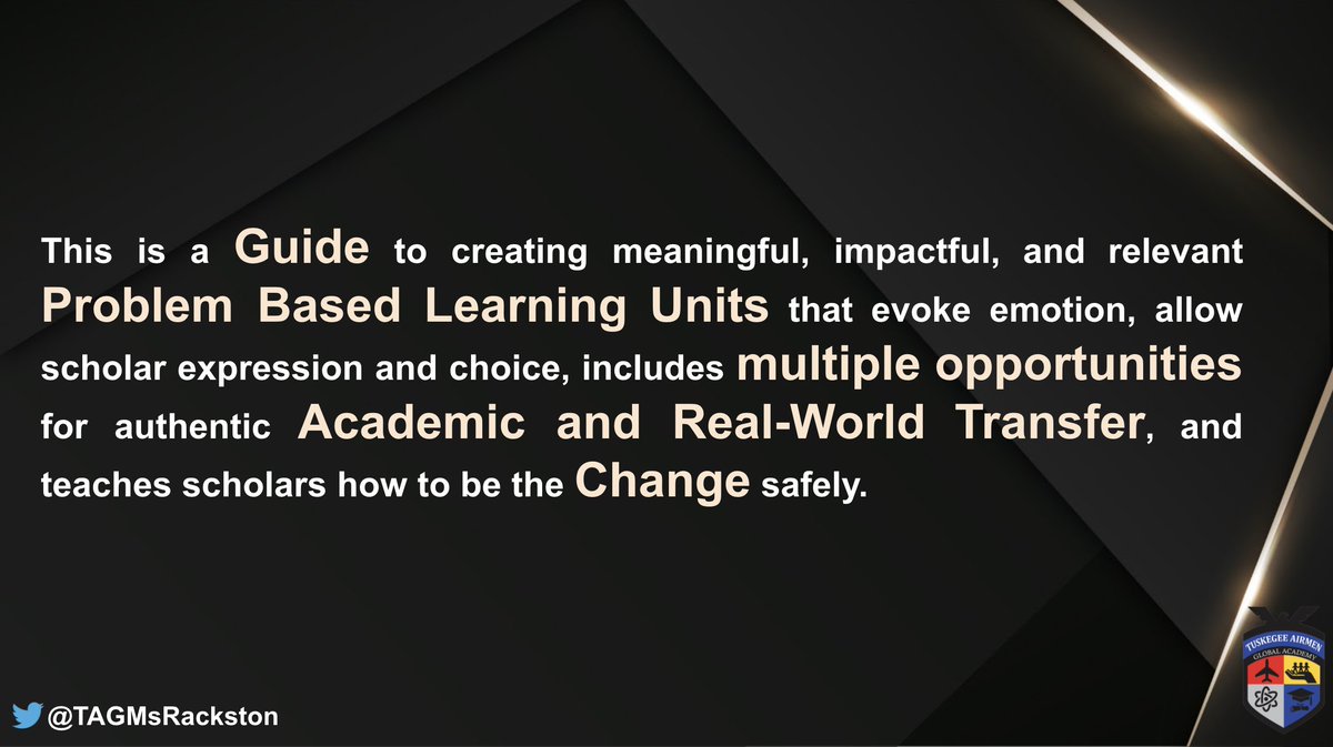 TAGMsRackston's tweet image. More videos on the way! Creating Social Change Agents through STEM PBL #RESPECTCASCADE @GaETConf If you need PD on PBLs with a Purpose Reach out via email to MsRackston@gmail.com