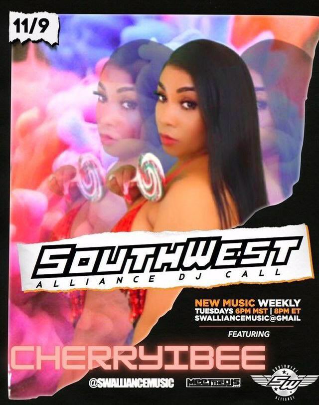 cherrybee2000's tweet photo. Interview tonight with “southwest alliance” please keep on streaming my single “ Did Me So Rotten “ out on all platforms 🍒👁🐝🌪🙏🏽 https://t.co/30hjO7DiGo