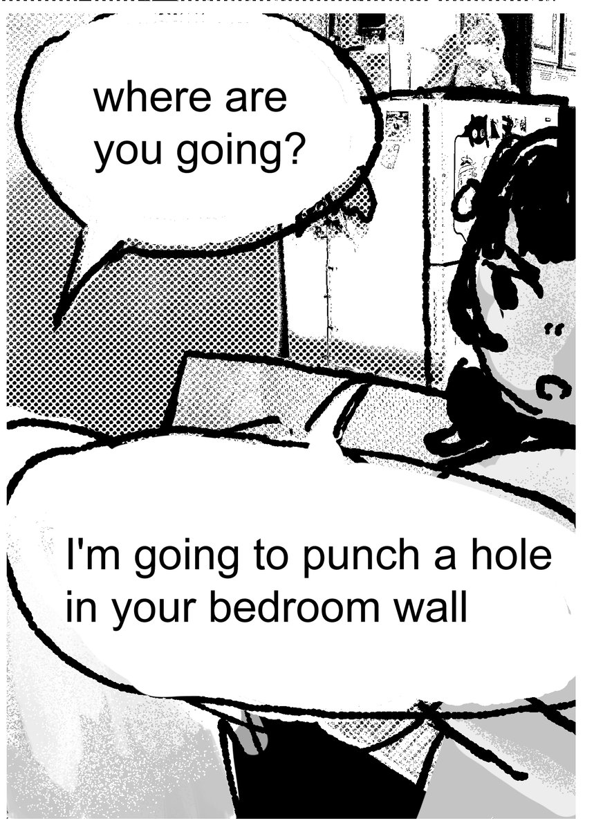 (original comic) testing using photographs as backgrounds, 