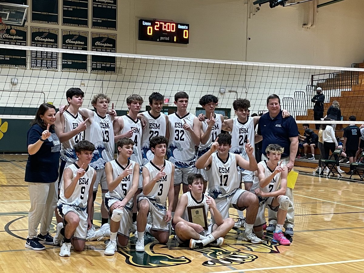 One down, two to go. Congrats ESM Boys Volleyball...back to back Suffolk County Champions!! Come out and see the team in the LIC’s Thursday at 9 am, Longwood HS.