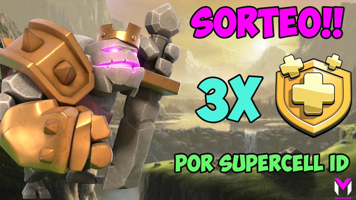 ☘️ SORTEO DE 3 PASES DE ORO 🍀

(POR SUPERCELL ID)

📢 REQUISITOS:

➡️ SEGUIR A <a href="/JonNieveVM1/">Jon Nieve V¥M</a> , @stiff76_gery y <a href="/SrtaMaverick/">Srta Maverick 💁🏼‍♀️</a> 

➡️ DAR RT 🔁 Y ME GUSTA ❤️

➡️ MENCIONAR A 2 AMIG@S

Sorteo el día 14 de Noviembre

BUENA SUERTE 🤗🤗