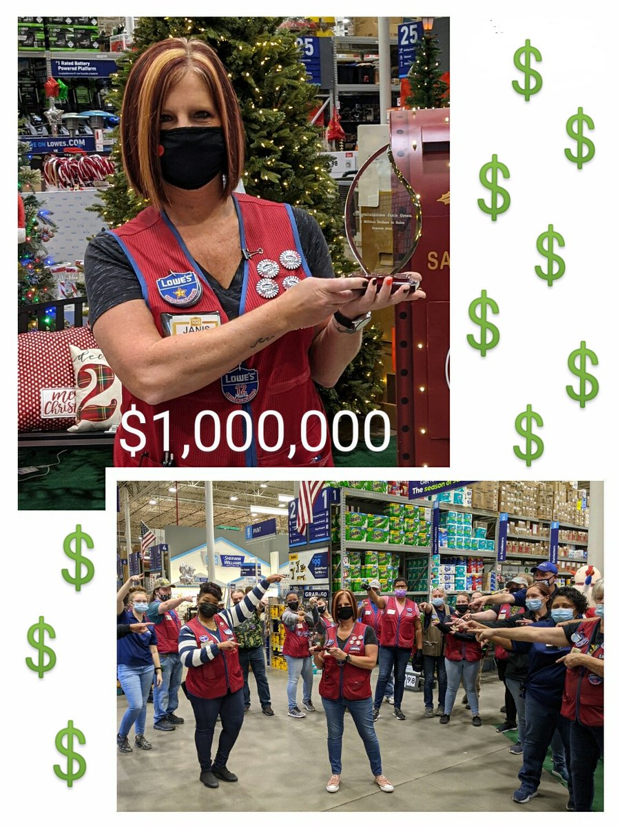 TinaStore1126 (@tinastore1126) on Twitter photo Congratulations to our Flooring Specialist Janis for reaching $1,000,000 in sales!!! @FeliciaC1126 <a href="/anthonybutts3/">anthony butts</a> @NathanRGardner @Josh_Lowes_1126 <a href="/eric_marler/">Eric Marler</a> <a href="/BenitoKomadina/">Benito.Komadina@Lowes</a> Congratulations to our Flooring Specialist Janis for reaching $1,000,000 in sales!!! @FeliciaC1126 <a href="/anthonybutts3/">anthony butts</a> @NathanRGardner @Josh_Lowes_1126 <a href="/eric_marler/">Eric Marler</a> <a href="/BenitoKomadina/">Benito.Komadina@Lowes</a>