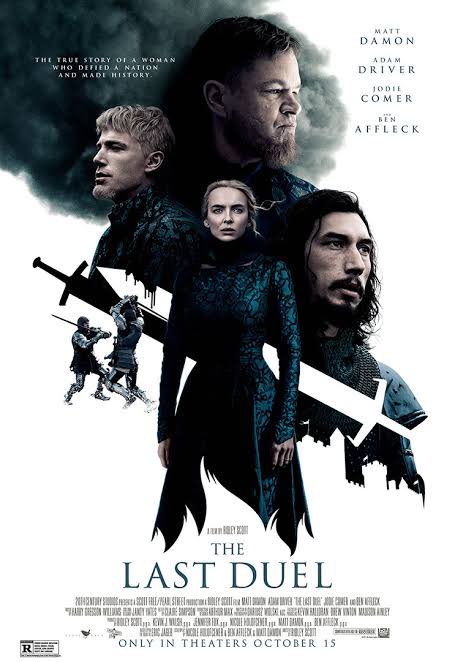 #最後の決闘裁判 観た
85点 (自分でも意外な高得点…) リドリーおじいちゃんが元気そうで良かった☺️ 主演全員素晴らしいけど特にベン アフレックが輝いていたなぁ 