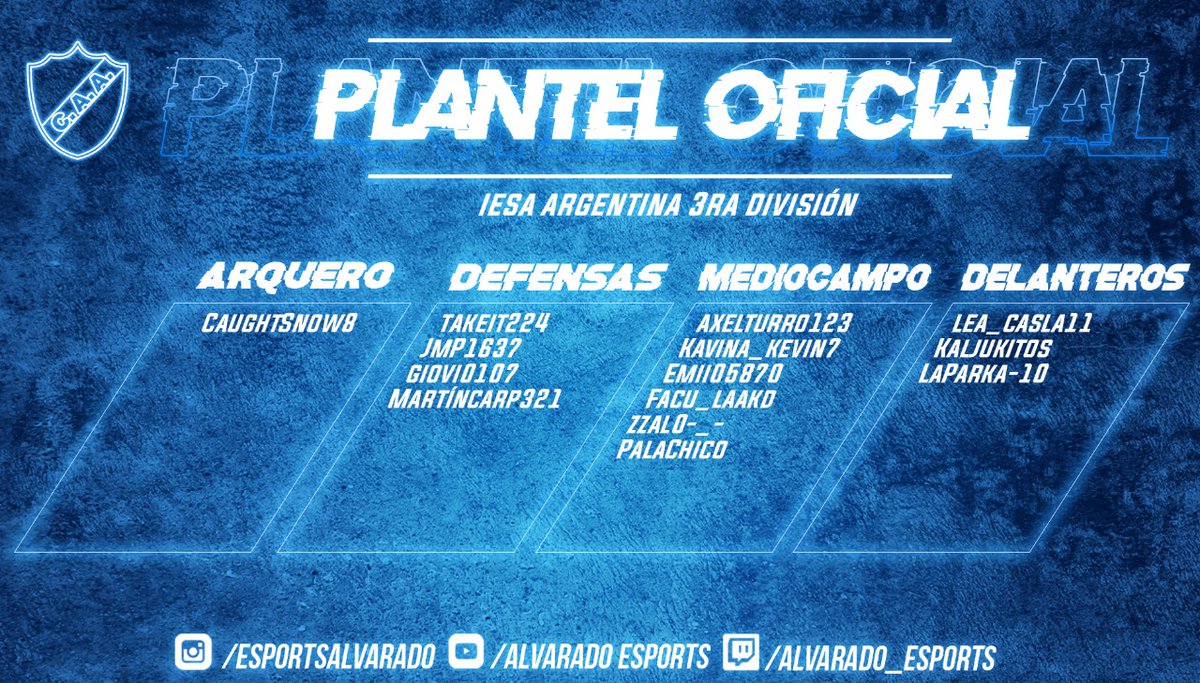 Alvarado eSports tweet media