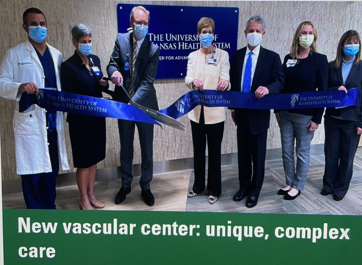 Exciting news! @AdamAlliMD1 helps cut the ribbon at the opening ceremony for the new Center for Advanced Vascular Care at the Indian Creek campus. @KHS_Vascular @KHS_VIR
