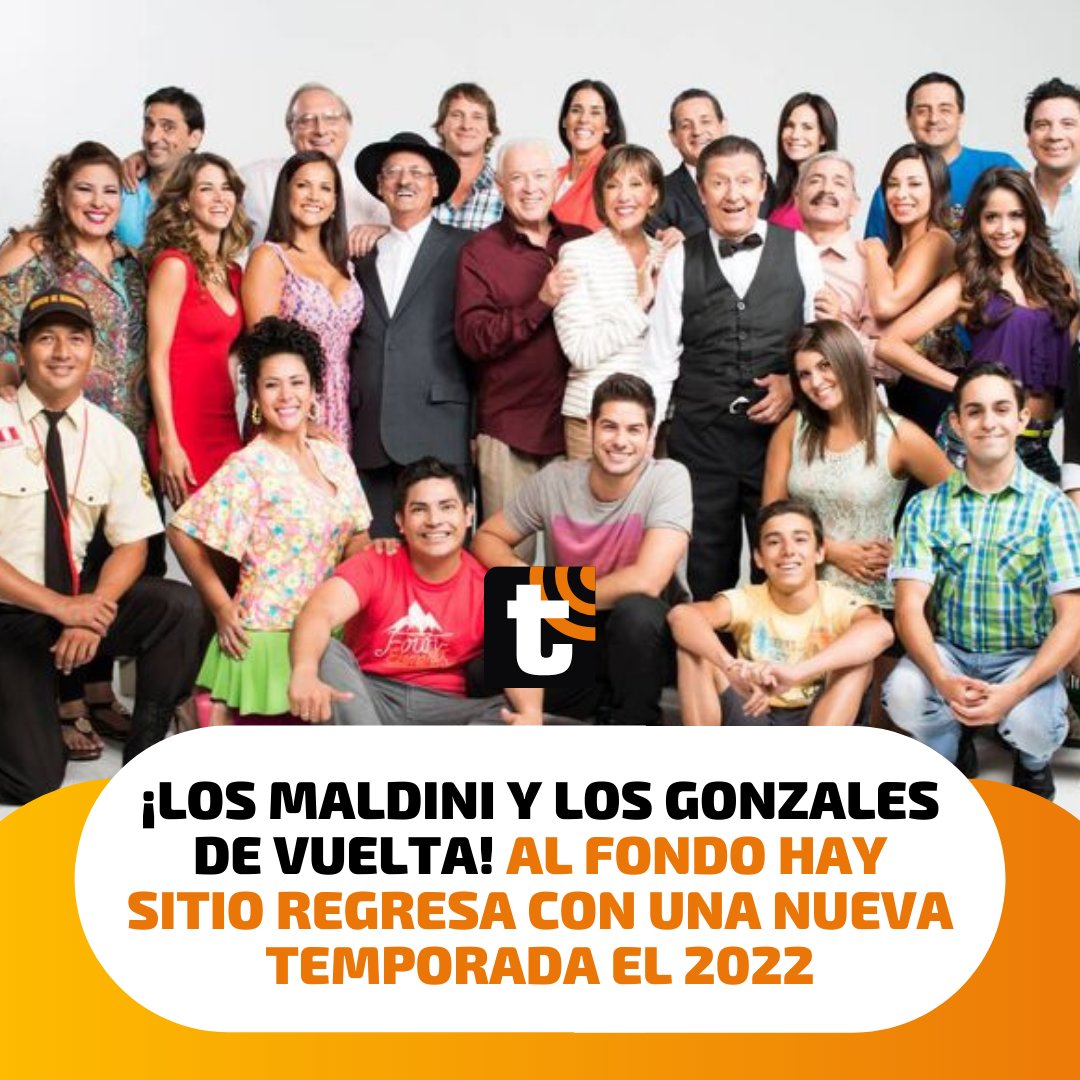 🤩 LOS FANS LO PEDÍAN 📺

Una nueva temporada de Al fondo hay sitio será estrenada el 2022, a cinco años de la emisión del último episodio de la teleserie peruana más exitosa de todos los tiempos 👏🎬

📌 Lee la nota completa AQUÍ 👉 cutt.ly/KTu7OBh