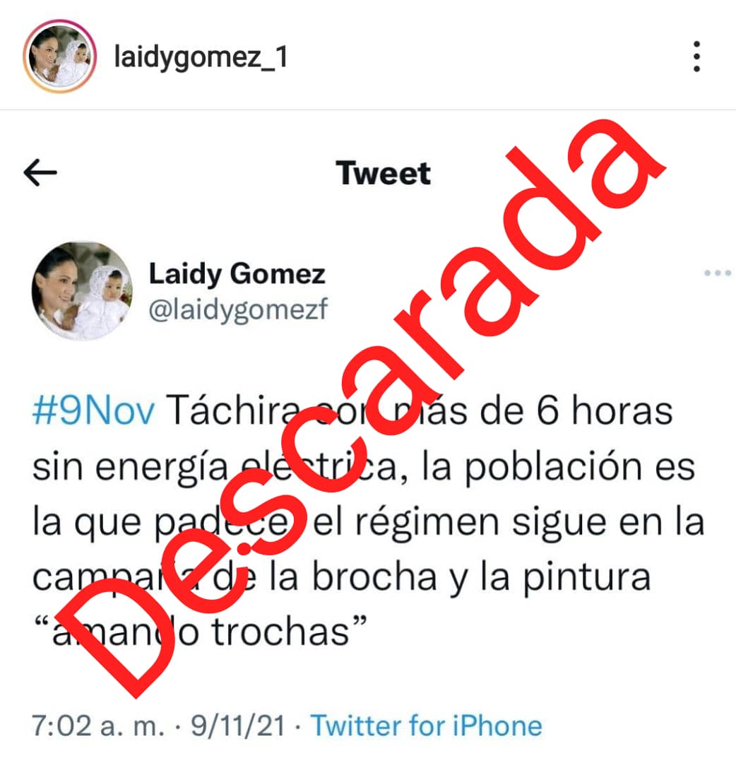.<a href="/laidygomezf/">Laidy Gomez</a>:¿Qué hicistes por el #Táchira? NADA, OLVIDASTE A UN PUEBLO QUE CREYÓ EN TI GOBERNADORA

¿Qué obras has hecho?
NINGUNA, SOLO GRITAR, ni el Hospital Central de #SanCristóbal, lo mandas a barrer y criticas a <a href="/FreddyBernal/">Freddy Bernal</a> que ha hecho el trabajo que nunca te ocupastes