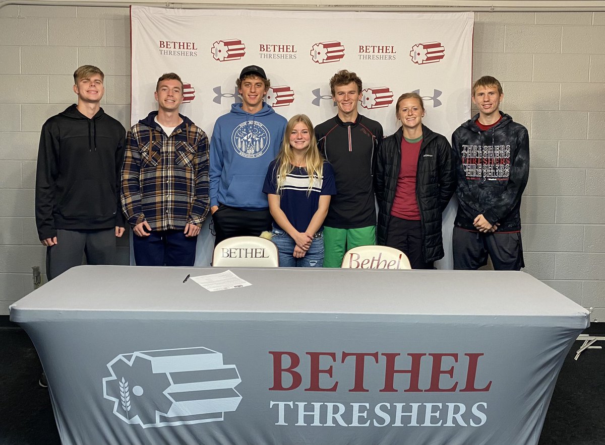 ThresherTFXC's tweet photo. We are excited to have Bethany Schrag join the Thresher XC/Track &amp; Field family! #RollOn #WeAreThreshers ⚙️ https://t.co/R3O8vWkTF2