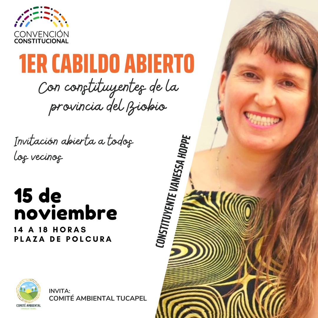 ChabelaLagar's tweet photo. Atención #Polcura #Trupan #Huepil #Tucapel y #ZonasRurales 1er Cabildo Abierto. Saquemos nuestra voz en esta #Constitucion
@RedHumedalesCH @Latrodectus0 @baradit @Jaime_Bassa @danieljadue @vanessahoppe21 @CATucapel https://t.co/8IINRYNY0V