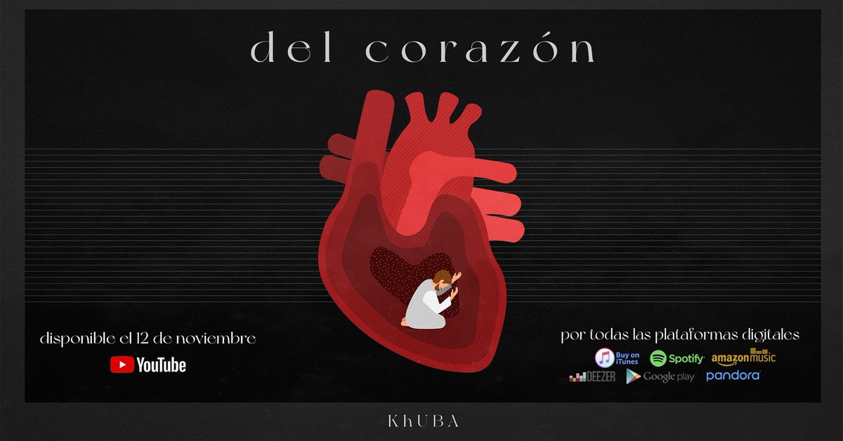 KhubaOficial's tweet photo. Te invitamos a suscribirte a nuestro canal, el estreno también será por YouTube:
https://t.co/JbDNXlu2ZY
#youtube #delcorazon #estreno #khuba #online #plataformas https://t.co/xu9xbTjthC