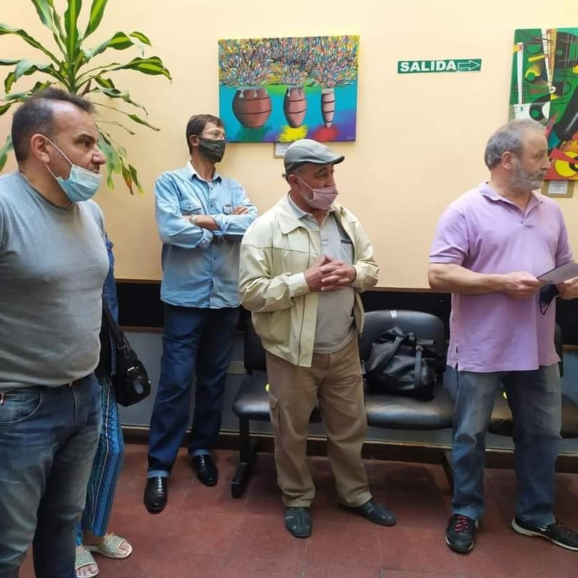 stmavellaneda's tweet photo. VOLVIERON LAS EXPOSICIONES DE ARTE EN #OSPMA
Se inauguró la muestra del artista plástico de Sarandí Juan Carlos Lagos. Estas actividades están coordinadas por el Secretario de Desarrollo Cultural Hugo Ciciro y el artista José Satti.
La muestra estará durante un mes en Laprida 70. https://t.co/1tq53vHO1X