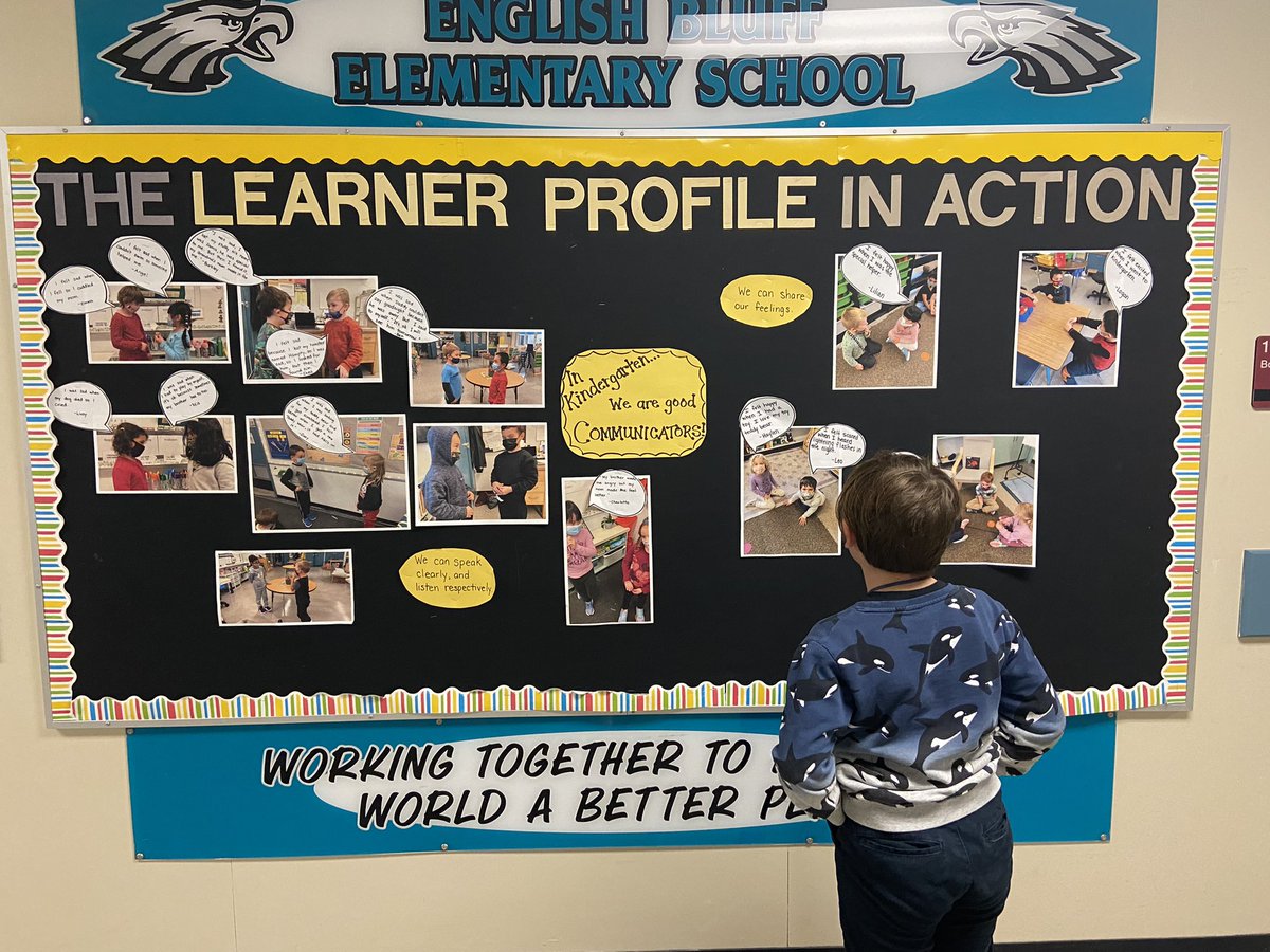 mselkinsLLC's tweet photo. At EB we are communicators #IBPYP #learnerprofileattributes #communicators @deltasd37 @English_Bluff https://t.co/YtFF6vVckh