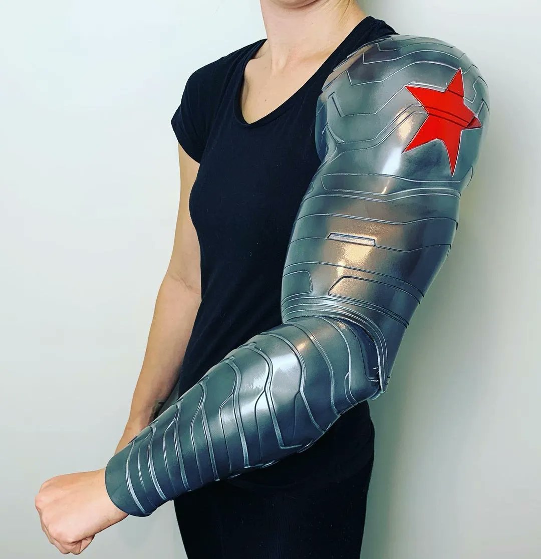esun3dfilament's tweet photo. Really nice arm 😁 Print by @capsforge3d
The Winter Soldier Arm ✅ 🦾
File from @do3d_com 🖨
Printed with @esun3dprinting PLA+ 🧵
.
.
.
#3dprinting #marvel #avengers #3dmodeling #craft #art #3dprinted #3dprinter #3dprintedmodels #3dprinterbuild #3dprintingmachine #wintersoldier https://t.co/vuBvs9ZD9N