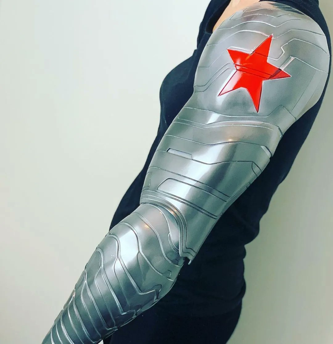 esun3dfilament's tweet photo. Really nice arm 😁 Print by @capsforge3d
The Winter Soldier Arm ✅ 🦾
File from @do3d_com 🖨
Printed with @esun3dprinting PLA+ 🧵
.
.
.
#3dprinting #marvel #avengers #3dmodeling #craft #art #3dprinted #3dprinter #3dprintedmodels #3dprinterbuild #3dprintingmachine #wintersoldier https://t.co/vuBvs9ZD9N