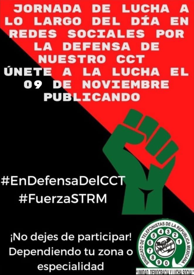 vincecid's tweet photo. #EnDefensaDelCCT
#FuerzaSTRM
#OrgullosamenteTelefonista #PorAmorAMéxico https://t.co/KBmLOLGc2f