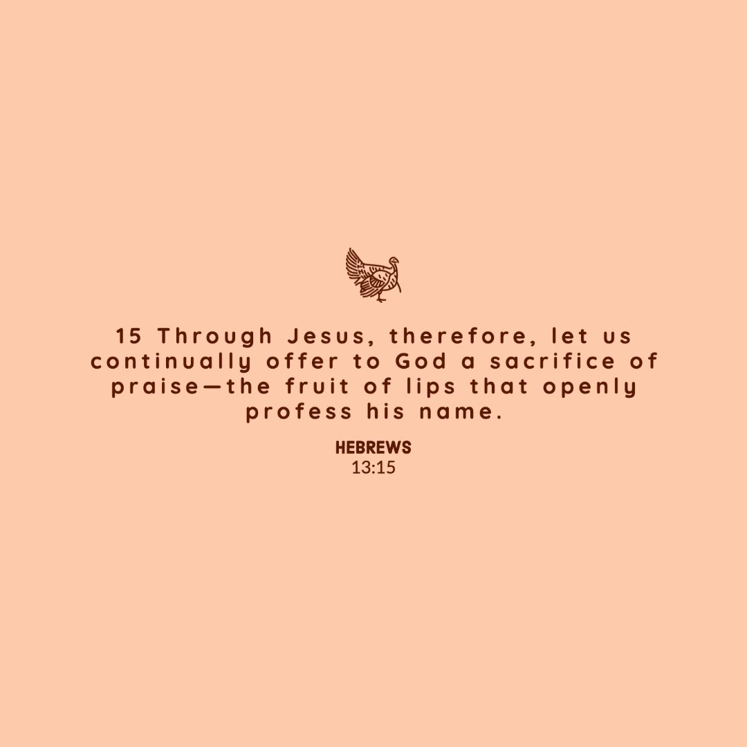 HallmarkStudent's tweet photo. Continually. Praise. Openly. https://t.co/zYaPGaQkTg