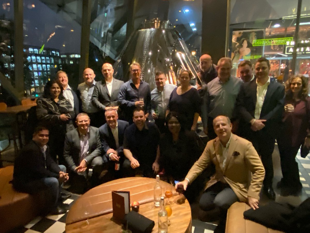 saritasayso's tweet photo. Here's a toast to #teamtuesday, first happy hour in 2 YEARS!
I got to soak in some of that team mojo on my recent trip to Europe. So grateful to feel the spirit of connection in person. Clearly, miles can't stop this team. #apartbuttogether @ATTBusiness https://t.co/Wf9oZIgv0V