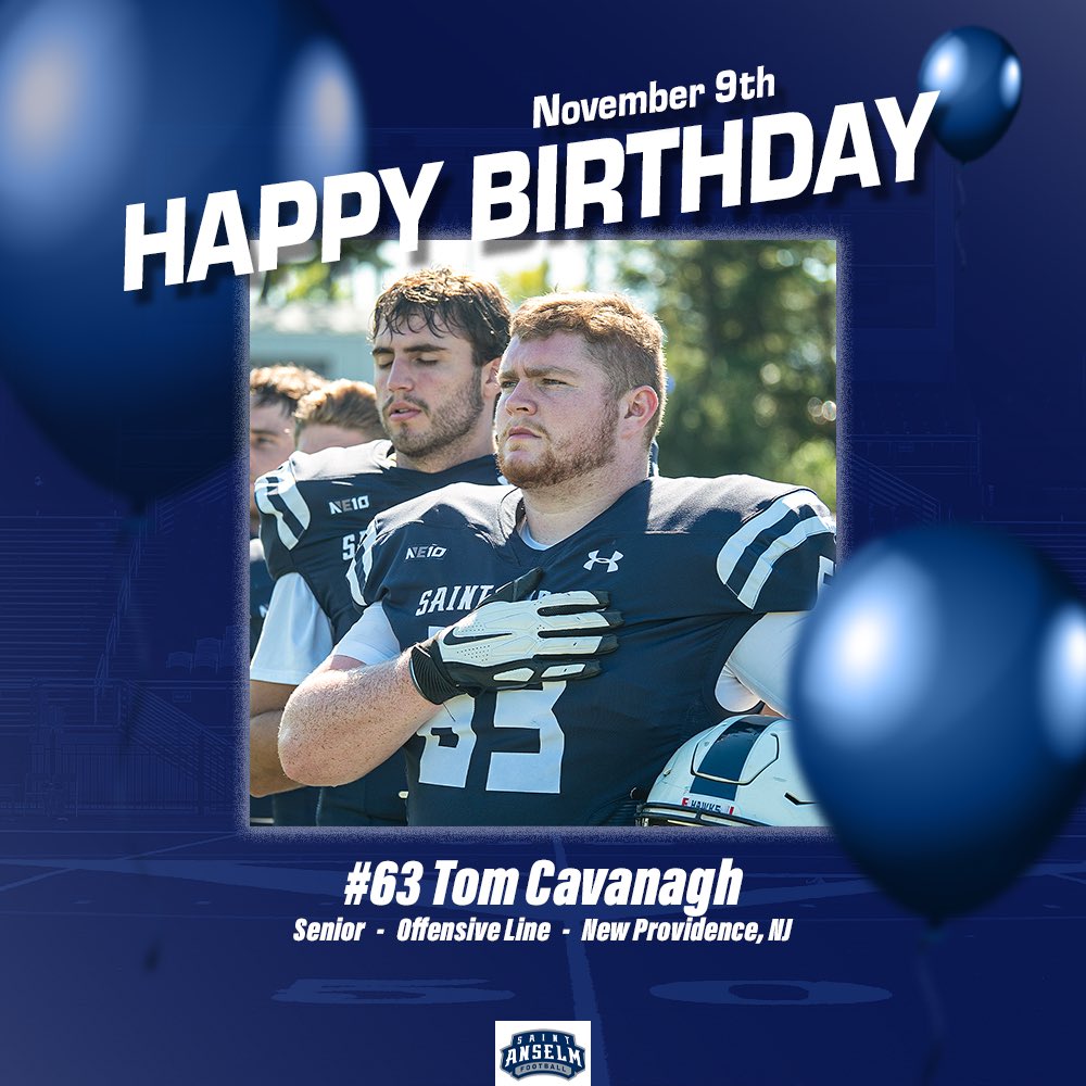 Happy Birthday to OL Tom Cavanagh!   