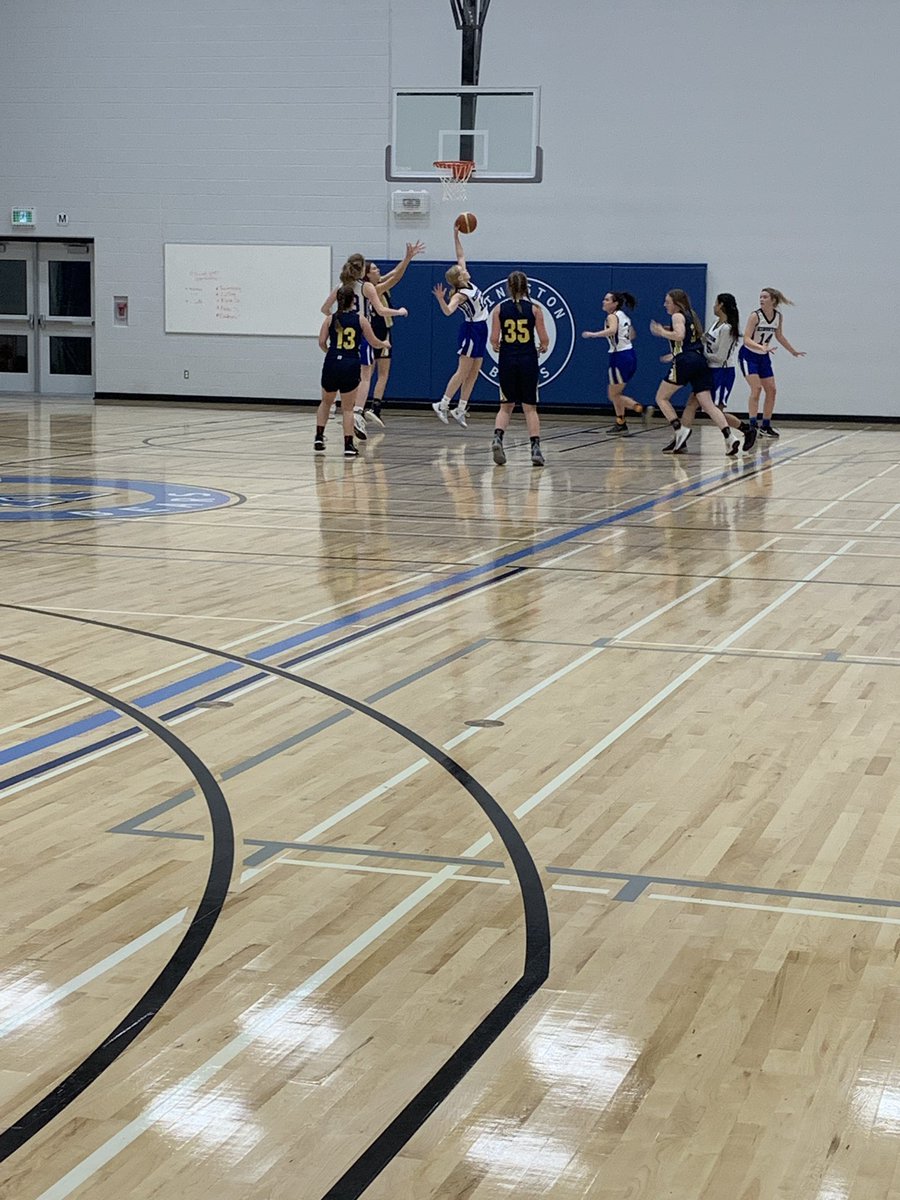 The KSS Sr Girls won their 1/4 final game. Next stop semis. Great work girls. <a href="/KSS_ldsb/">Kingston Secondary School</a>
