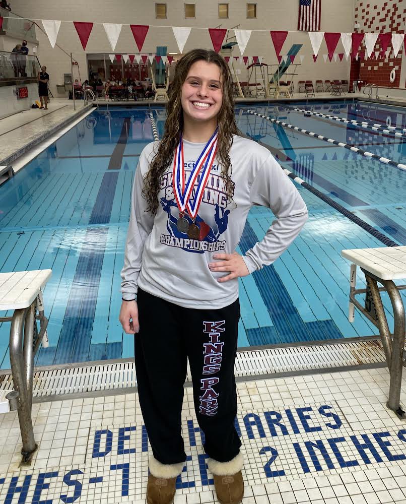 KPCSDAthletics's tweet photo. Olivia Brown is heading to states! Congratulations to Olivia for placing 2nd overall in the 100 yard butterfly and third overall in the 100 yard breaststroke at the County Championships. She will be heading to Ithaca for the NYS Championships November 19-20. https://t.co/Zecjb8OQXh