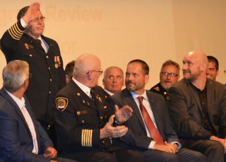 chiefbolt1's tweet photo. Saddened by the passing of former @NLFireServices Region 4 Director, Anthony Casey. It was a pleasure to have worked with you on the Association. Thank you for your service sir. May you Rest In Peace. Sincere condolences to the family! https://t.co/hltWF7ygvO