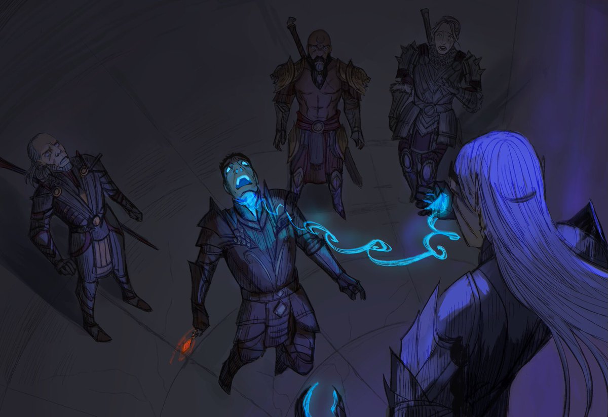 Denythem's tweet photo. Thinking abt the soulburst,,, lots of thoughts,,, anyone else  #tes #eso #elderscrollsonline #fanart https://t.co/MNtW0tBRyC