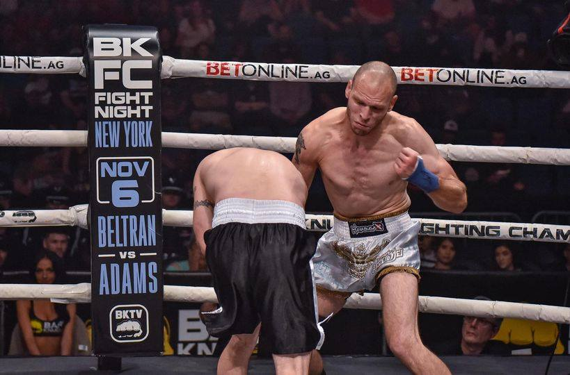 SynergyFighters's tweet photo. Shawn Moffett put his opponent away via TKO to win his Professional and @bareknucklefc debut! 

Thank you Bare Knuckle Fighting Championship and David Feldman &amp; Nate Shook for the opportunity! 
Synergy Fighter Management is undefeated inside the squared circle! https://t.co/OW9KLxCYb1