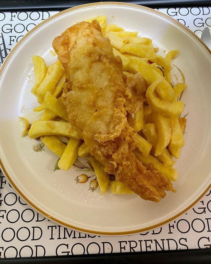 Fish and chips it is 😋