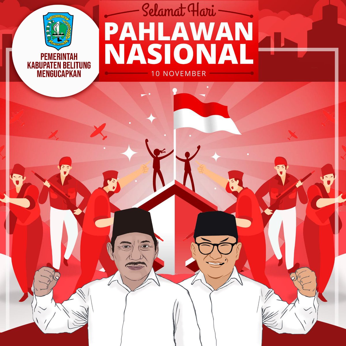 Selamat Hari Pahlawan Nasional