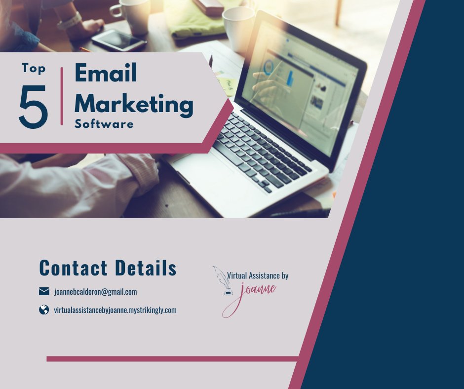 vabyjoanne's tweet photo. Businessmen find email marketing as the most powerful tool to take business to the next level. 

Top 5 best Email Marketing Software of 2021:
1. Mailchimp
2. ActiveCampaign
3. Mailerlite
4. Hubspot
5. Moosend

For more tips and updates, visit my page:
https://t.co/FAQXUzhJgw https://t.co/0mBVEeCtcY