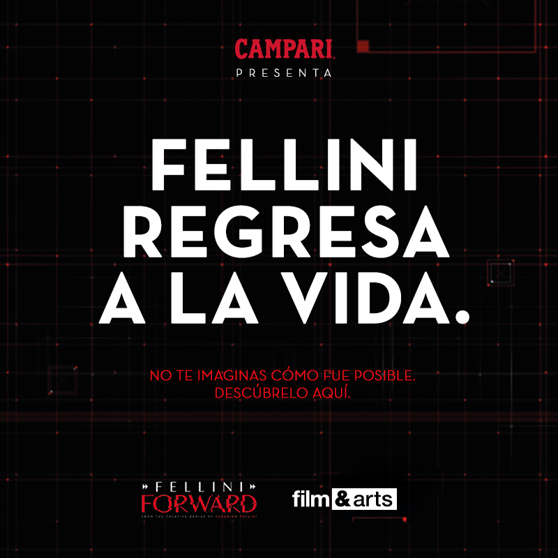 FilmAndArtsTV's tweet photo. #FelliniForward significa que el gran Federico siempre estará vivo.
Y hoy su genio vuelve a sorprendernos gracias a este contenido creado por @campariarg con inteligencia artificial.
🎬Fellini Forward
mañana a las 🇦🇷 🇨🇱 22 h 🇻🇪 9 p.m. 🇨🇴🇲🇽 8 p.m.
#Reddiaries https://t.co/rQc358cPRi