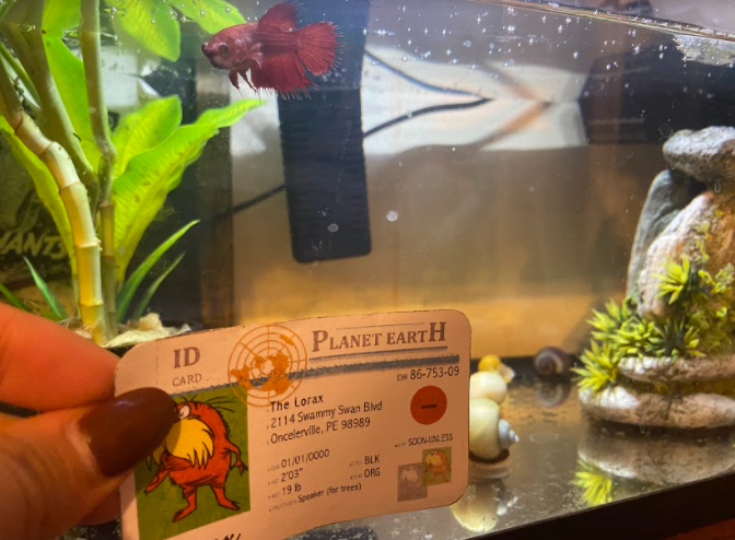 caelanl3's tweet photo. I keep a filter and plant inside my betta fish's tank to clean and oxygenate the water! Fig is happy and healthy and her tank stays clean. This also means I don't have to change the water as frequently as I would if I didn't have the filter! @franklinlorax #apeswater https://t.co/NikjxUtliK