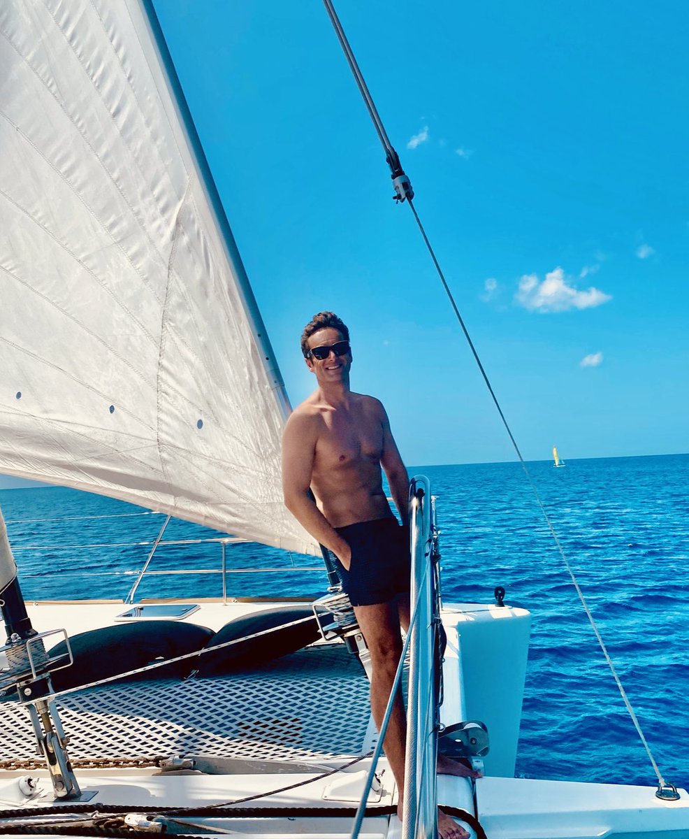 CllrABClarkson's tweet photo. #TomBuchanan on his yacht getting ready for @_RUBYINTHEDUST_ at @swkplay this December and January better start #learningmylines https://t.co/JAh6gXRgds