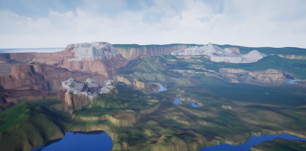 severe_studios's tweet photo. Working on learning Unreal Engine. This is what I created as a tech/learning test. Recognize the landscape, anyone?

#UnrealEngine #BOTW #gamedev #IndieGameDev #gamedevelopment https://t.co/WfDRIGm3q7