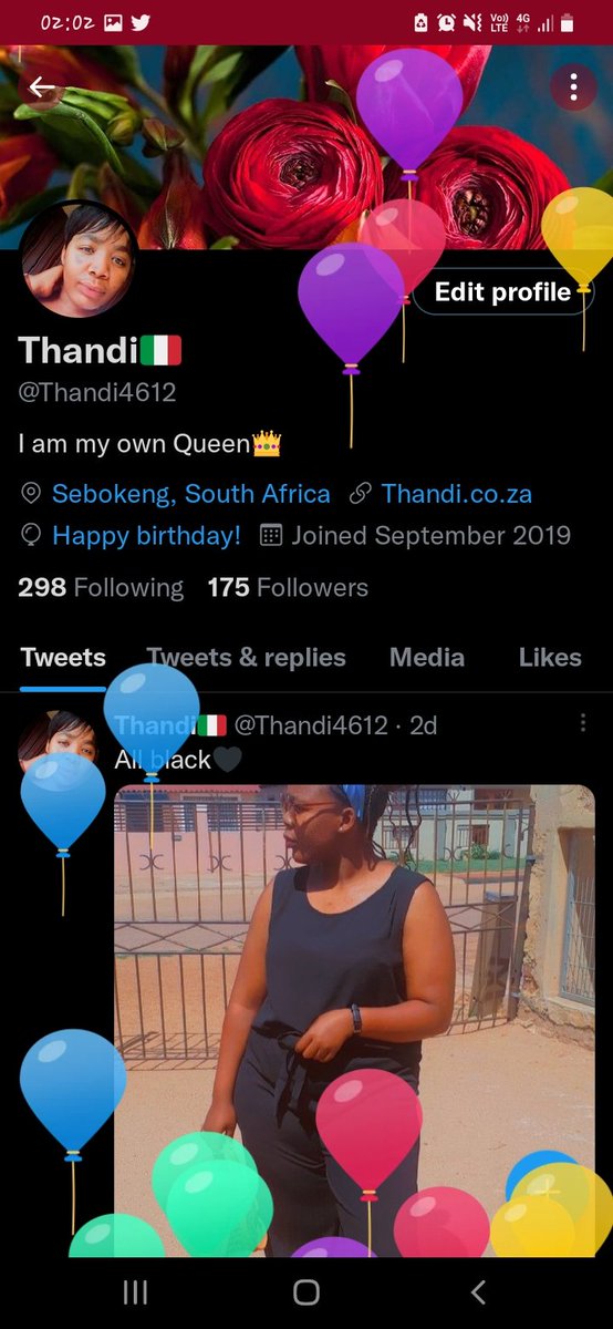 Thandi4612's tweet photo. Happy birthday to me 👑❤ https://t.co/VqhLTZ73uH