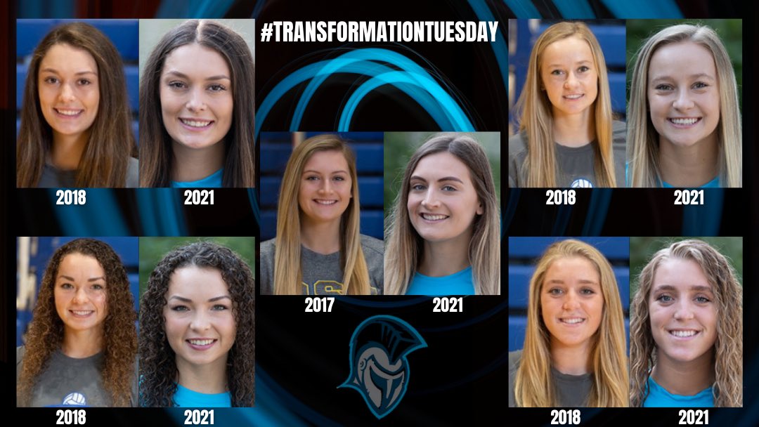 volleyball_dsu's tweet photo. #TransformationTuesday with our wonderful seniors who have been in our program since they were freshman! We will surely miss you next season!💙
Come out this weekend to watch them and #TrojanVB family take on the Conference Tournament!🏐
#TrojanFamily #WeAreDSU #TGOD⚔️ https://t.co/h6I6Oy1hYt