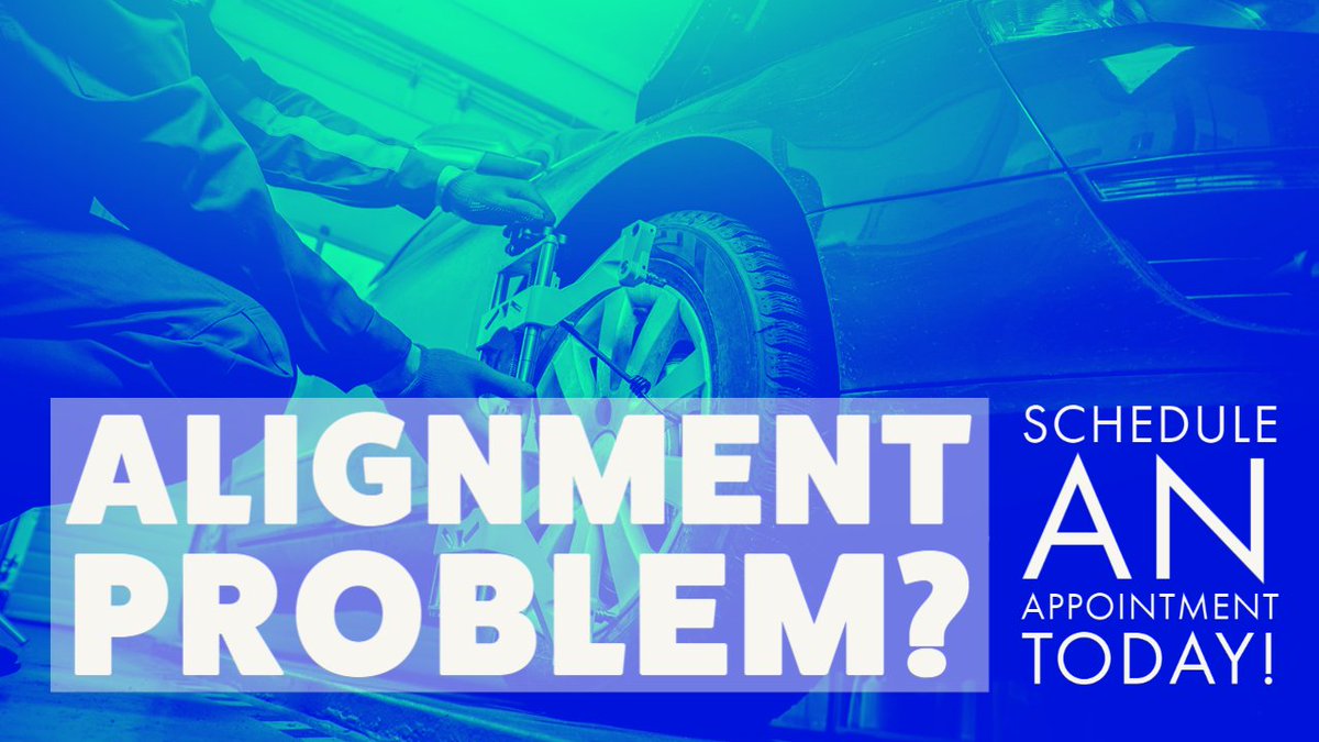 Alignments are one of the most important parts of preventative maintenance for your vehicle.