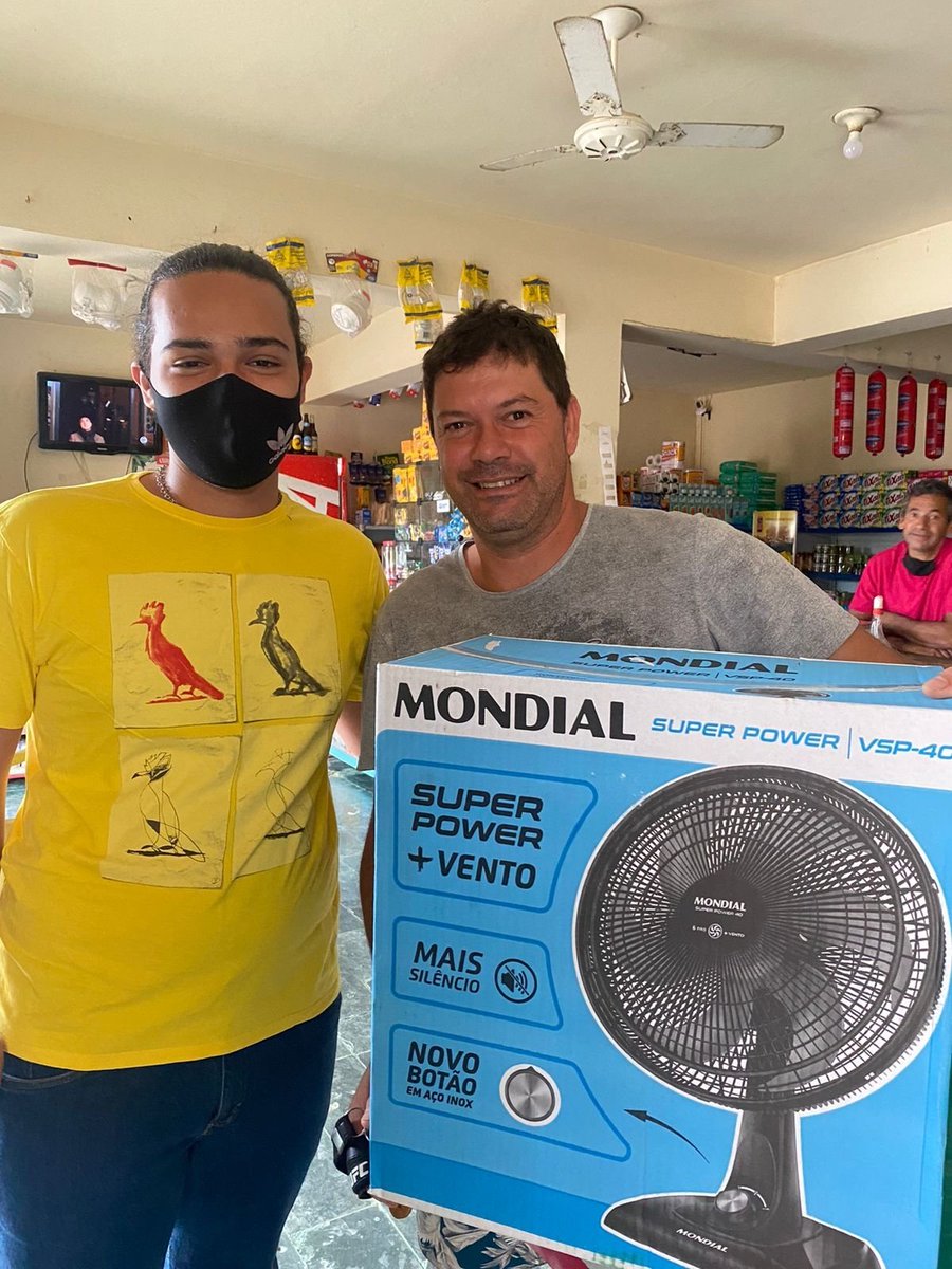 icmalacacheta's tweet photo. Realizamos um sorteio de um ventilador por meio de rifas, e o ganhandor fico todo feliz, com esse calor, a melhor coisa é um ventilador né (risos internos), mas a venda dessas rifas foi muito boa, pois mostrou o apoio da população de malaca com o Ic, amamos.
#ICMalaca #ic #malaca https://t.co/Zu6KM5tg4G