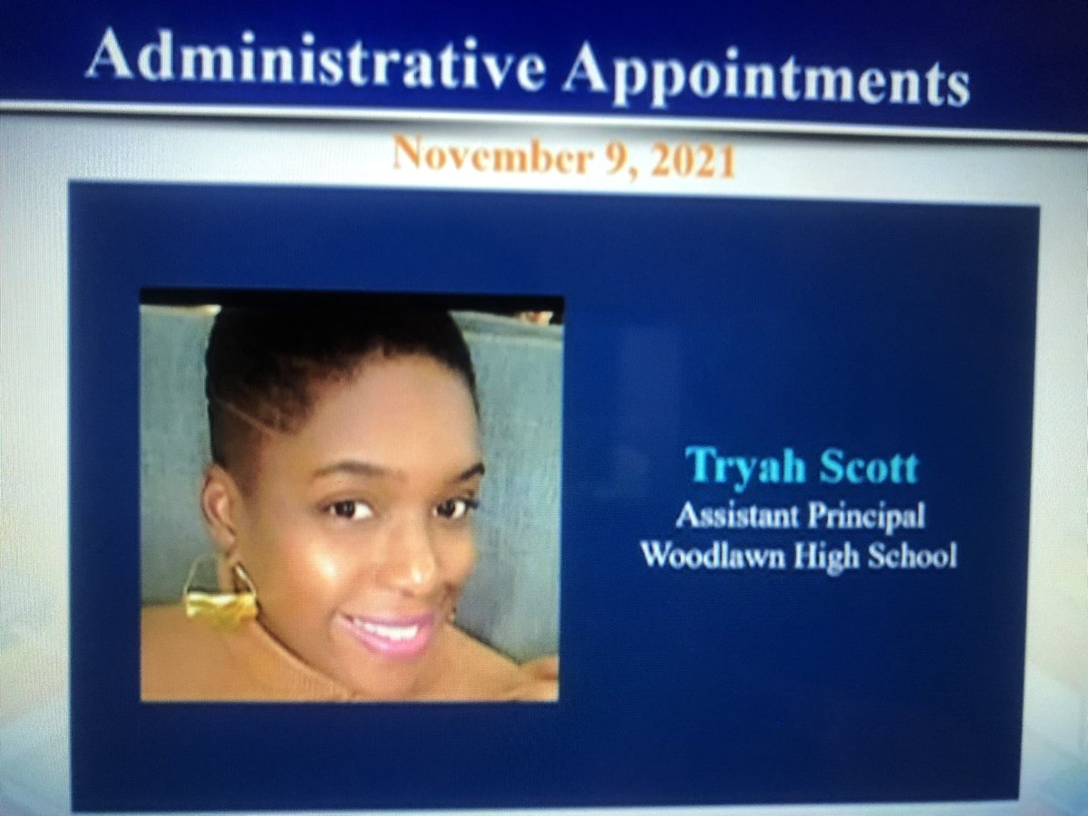 JamelJernigan's tweet photo. Congratulations Ms. Scott on your appointment as our newest AP @ WHS 🎈I am so excited that our school community will further benefit from your leadership at this new level!!! https://t.co/Lm7N4UUYo6
