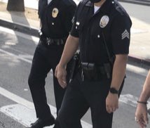 ACatWithNews's tweet photo. Still waiting for a response, but what’s interesting is that if they were on the clock they’d seemingly be violating Ca. Gov. Code § 3206 and if they were not working they are seemingly violating LAMC 55.07 by bringing weapons to protests. https://t.co/LkERi2lwrh
