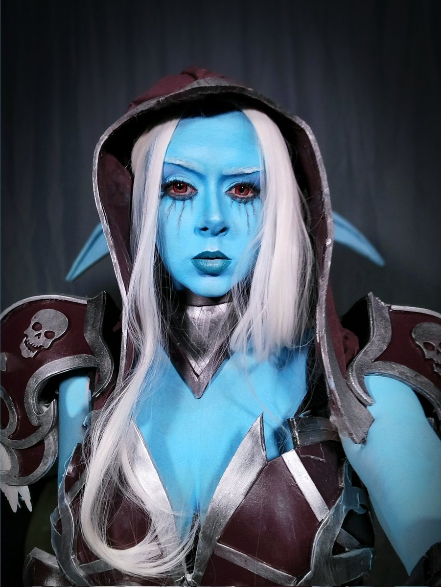 BeeFern9175's tweet photo. Couple Candid shots from the Sylvanas shoot.

Beautiful backgrounds/shots and Costume done by Kralizak  

Makeup by me, BeeFern Studios 

Loved this shoot, more to come.

#WorldofWarcraft #Sylvanas #Kralizak #Beefernstudios #Forthehorde #bansheequeen https://t.co/lkjk62yrDT