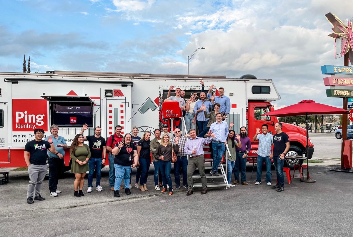 PingDefender's tweet photo. 🤠 Yehaw! Had a blast with my @pingidentity pals at The Meteor in Austin, TX today! Hearty thanks to everyone who stopped by to join us. I'm fixin' to roll out to Dallas next (Nov 11). Get the details &amp; I hope to see ya'll there! https://t.co/loUiC2yDoc #pingdefender https://t.co/zBLqBc37kj