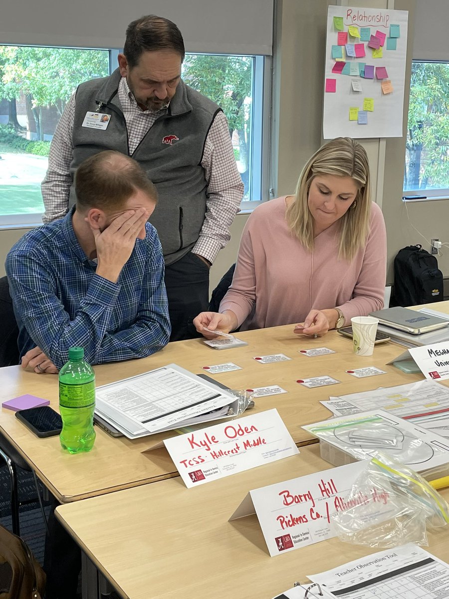 UofARIC's tweet photo. Working on the work-Region 4 administrators joined us for Day 1 of our regional ATOP training. Great conversations and networking with colleagues! Looking forward to our next group tomorrow! @MarcyBurroughs @derrickhester5 @UCSTrailblazers https://t.co/WeA8vN9Be4