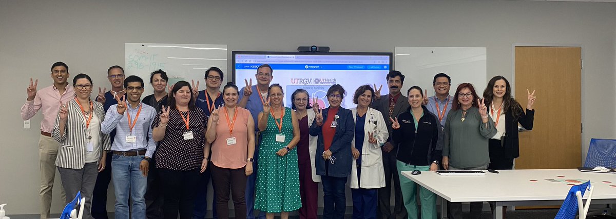 BeatrizTapia17's tweet photo. Happening now! MedEd Teaching Certificate Program at the UTRGVSOM. Welcome to our inaugural clinical educators cohort. #Excellence #MedicalEducator #BestTeachingPractices @UTRGVSOM @SOMFacultyUTRGV https://t.co/Ohi2ONRgYY