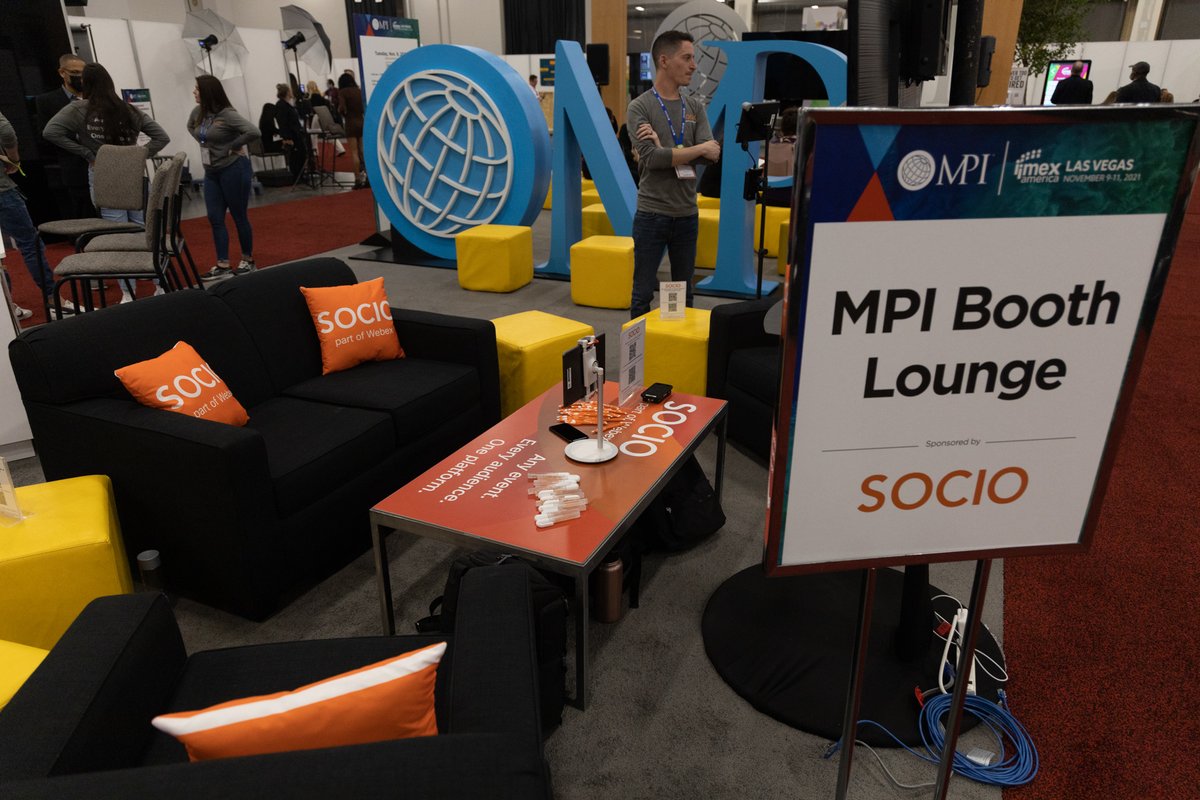 What an awesome day at IMEX America! Our team is having a blast making new friends. If you're here in Vegas, come visit us at the MPI Booth Lounge.  
#IMEX21 #events #eventprofs #hybridevents https://t.co/HeH231fzfW