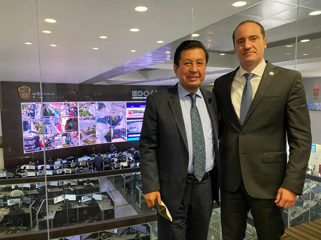 AMESP_oficial's tweet photo. Presenta el Mtro. Rodrigo Martínez-Celis, Secretario de Seguridad de la @SS_Edomex el #SIGESP para implementarlo a partir de enero del 2022, fue invitado el Presidente de AMESP @CapSalvadorLop1 acompañado del Lic. @ErickCuencaG de #ICPRangerSwat también Pdte. De @CoparmexMetro https://t.co/RlUBhf8Cu4