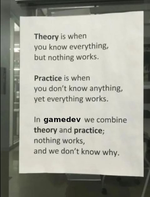 The struggle is real, but also counts when it works and you don’t know why