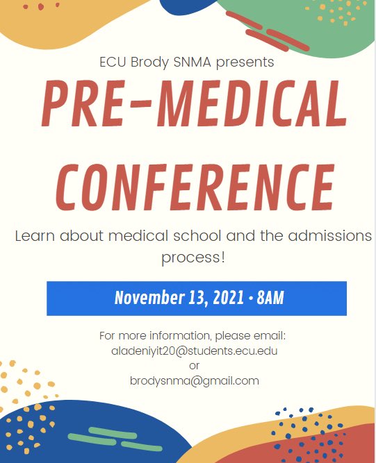 A great opportunity coming up for pre-medical students!!